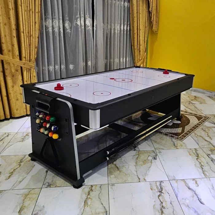 03-Mesa 4 en 1 Giratorio - Modo Hockey de Aire