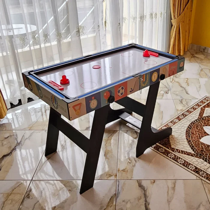 04-Mesa 4 en 1 Plegable - Modo Hockey