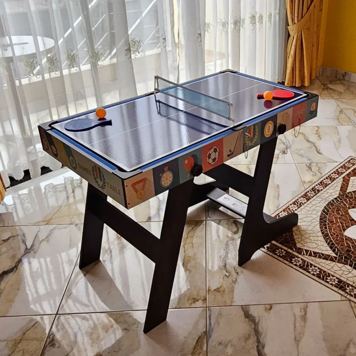 05-Mesa 4 en 1 Plegable - Modo Ping Pong