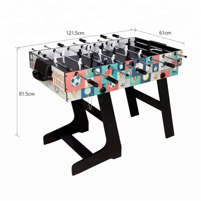 09-Mesa 4 en 1 Plegable - Medidas